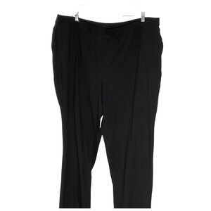 Catherines Black Tapered Pants 3XWT